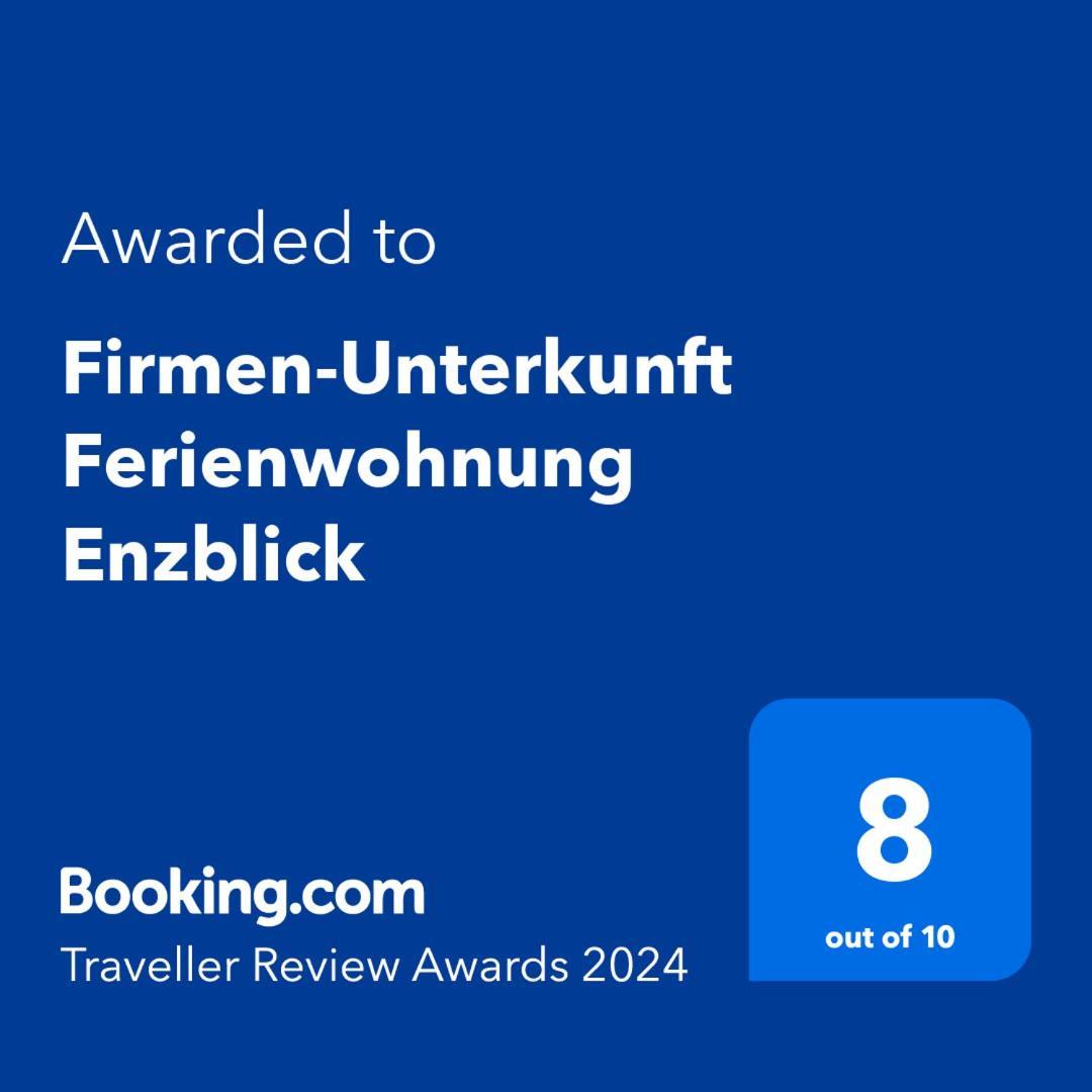 Ferienwohnung Enzblick Vaihingen an der Enz Exterior foto