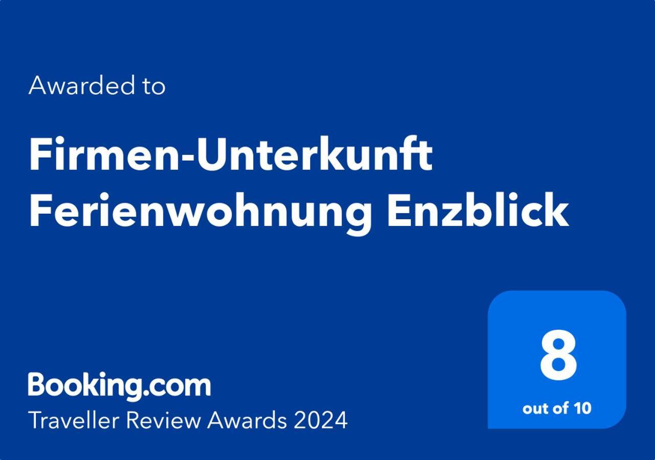 Ferienwohnung Enzblick Vaihingen an der Enz Exterior foto